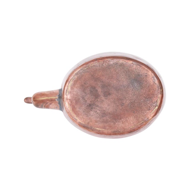 Copper Bronze & Copper Plated Kettle For Sale - Image 8 of 9