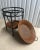 Vintage Crespi Style Split Reed Rattan Tray Table For Sale In Mobile - Image 6 of 12