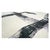 Indo-Napalese Modern Wool & Silk 9x12 Light Grey & Black Handmade Area Rug #1144023 For Sale In Houston - Image 6 of 7