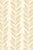 Wood Garden Leaf Stripe Grasscloth Wallpaper by House Party | Rattan & White | 8 Yards For Sale - Image 7 of 7