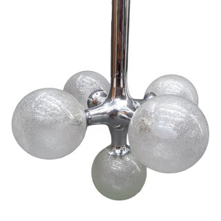 Space Age Atomic Ceiling Lamp, 1960s For Sale