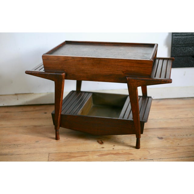 Vintage Side Table by André Paccard, 1950s For Sale - Image 12 of 17