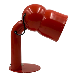 1960s Elio Martinelli, Mod. 2135 Robot Red Table / Desk Lamp, Martinelli Luce Italy