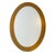 Oval Glass Wall Mirror For Sale - Image 11 of 11
