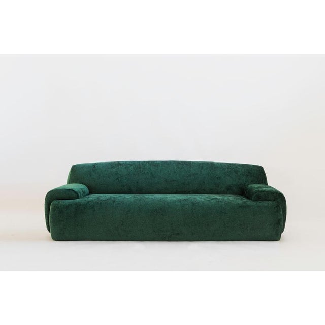 Cabochon sofa in solid wood, upholstery & polyurethane foam by softhouse dimensions: d 90 x w 230 x h 70 cm. Materials:...