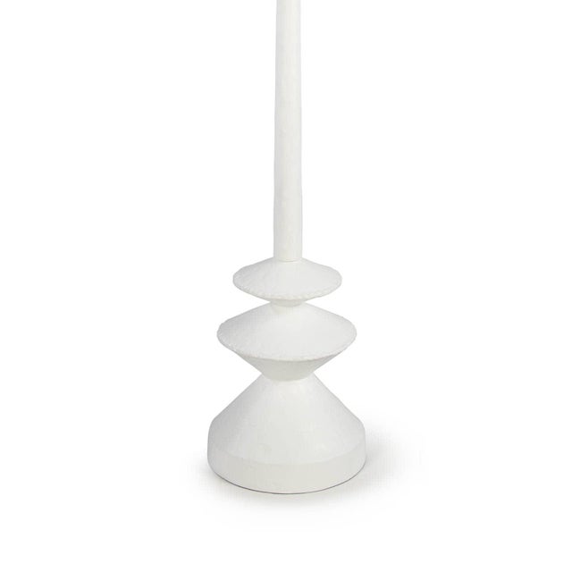 Regina Andrew Hope Iron Floor Lamp, White For Sale - Image 4 of 7