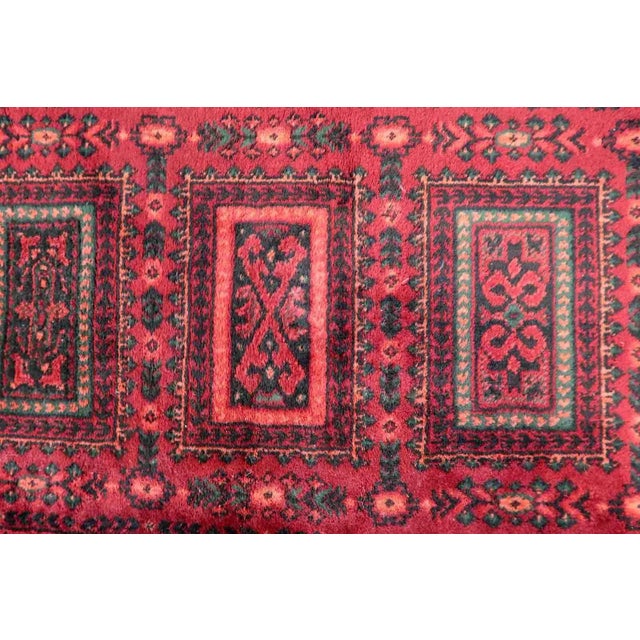 Textile 1960s Vintage German Baluch Style Rug 2.3' X 4.4' For Sale - Image 7 of 12