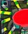 Contemporary Max Manning “Untitled (CVS175)” Contemporary Pink, Green, & Teal Geometric Abstract Painting, 2020 For Sale - Image 3 of 8