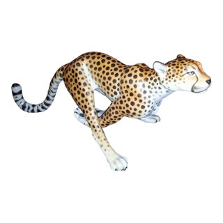 Herend Natural Cheetah Figurine For Sale