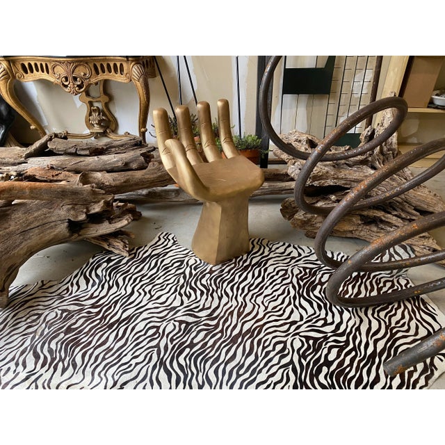 Industrial hand hammered coil spiral. Cool work of art to add dimension to any space and conversation piece. Perfect for...