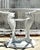 Vintage Coastal Wrought Iron Koi Dining Table For Sale - Image 10 of 11