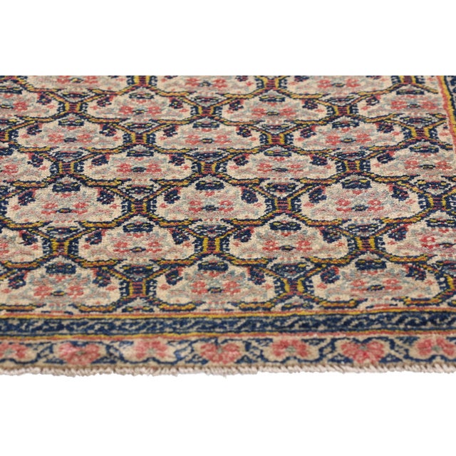 Antique Persian Farahan Rug, 01'08 X 02'04 For Sale - Image 4 of 10