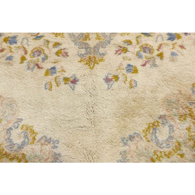 Early 20th Century Early 20th Century Regencycore Antique Persian Kerman Rug - 11'05 X 18'07 For Sale - Image 5 of 10