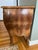 French 1950s Bombé Commode – Burl Walnut, Louis XV Style For Sale - Image 3 of 6