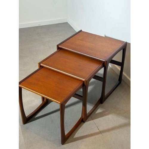 Nesting Tables in Teak from G-Plan, Set of 3 For Sale - Image 4 of 5