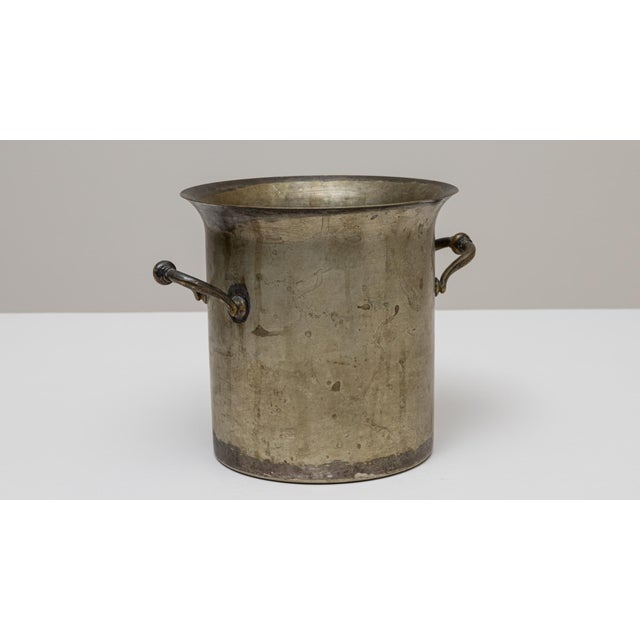 20th Century French Silver Plated Champagne Bucket For Sale - Image 11 of 18