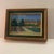 Green A 20th-Century French Oil Painting With Inscribed Text and Monogram. For Sale - Image 8 of 12