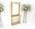 Solid Brass Entryway Hall Tree Mirror Coat Rack Console Table Claw Feet For Sale - Image 9 of 12