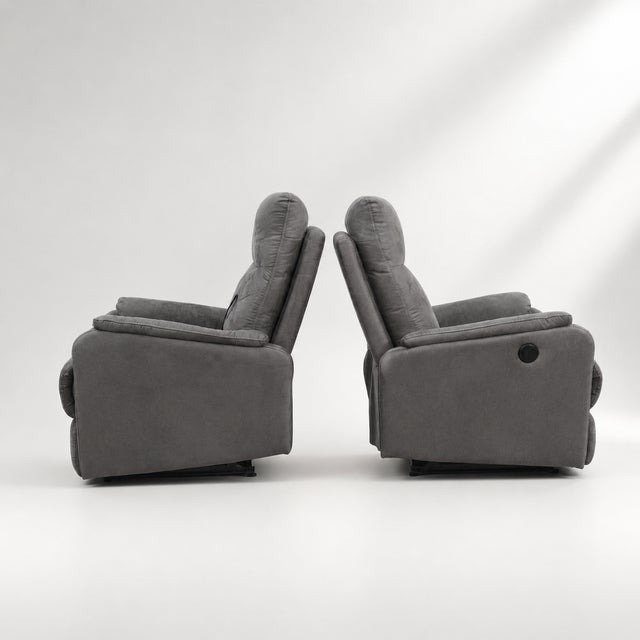 Electric Reclining Lounge Chairs, 2000s, Set of 2, in Good conditions. Designed from 2000