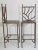 Metal Set of 2 Spanish Revival Hand-Forged Wrought-Iron Barstools, Mexico, Circa 1990 For Sale - Image 7 of 14