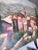 1950s Original Saint-Paul-De-Vence France Oil Painting Vintage For Sale - Image 12 of 12