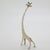 Silver Vintage Italian Handmade Genuine Silver Giraffe Figurine, 1980s For Sale - Image 8 of 13