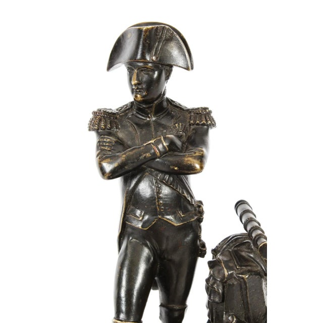 19th Century Napoleon Bonaparte Library Bronze Sculpture For Sale - Image 3 of 17