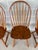 Hunt Country Furniture Hoop Back Oak Dining Side Chairs - Set of 4 For Sale - Image 4 of 12