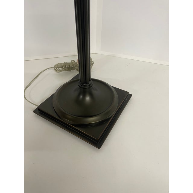 Brown Vintage Oil Rubbed Bronze Articulating Floor Lamp For Sale - Image 8 of 13