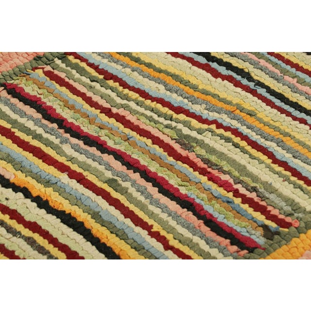 Handmade in wool and originating circa 1920-1930, this 2x3 antique rug is a rare and exciting new curation in Rug &...
