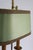 Metal French Hollywood Regency Brass Bouillotte 2-Light Table Lamp, 1960s For Sale - Image 7 of 10