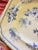 Antique Blue and White Platter For Sale - Image 4 of 7