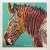 This Andy Warhol rare vintage 1986 limited edition Endangered Species large fine art lithograph print " Grevy's Zebra "...