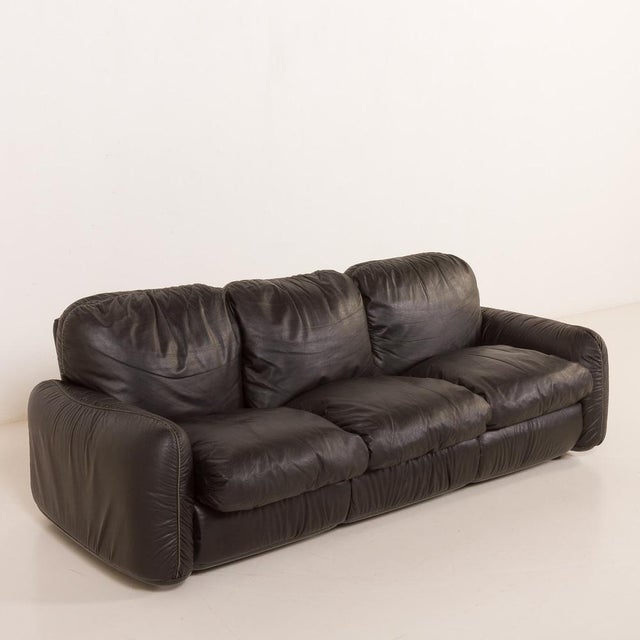Vintage Piumotto 3-Seater Sofa by Arrigo Arrigoni for Busnelli, 1970s For Sale - Image 4 of 16