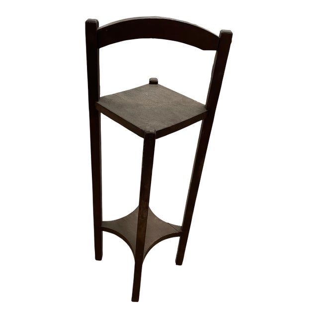 Antique Wooden Plant Stand For Sale