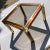 Mid-Century Modern Mid-Century Modern Faux Tortoiseshell & Brass End Table For Sale - Image 3 of 13