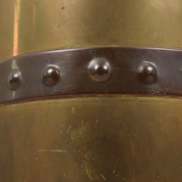 Artillery Shell Umbrella with Trench Art Lion Heads, 1920s For Sale - Image 18 of 18