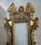 Vintage Hollywood Regency Italian Carved Mirror, Picture Frame For Sale - Image 4 of 10