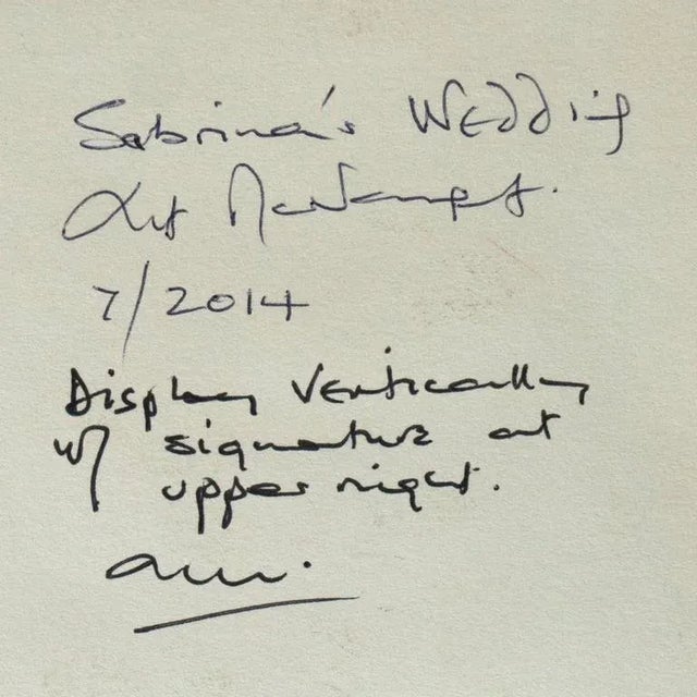 'Sabrina's Wedding' by Anthony McNaught, 2014; California Expressionist For Sale - Image 9 of 10