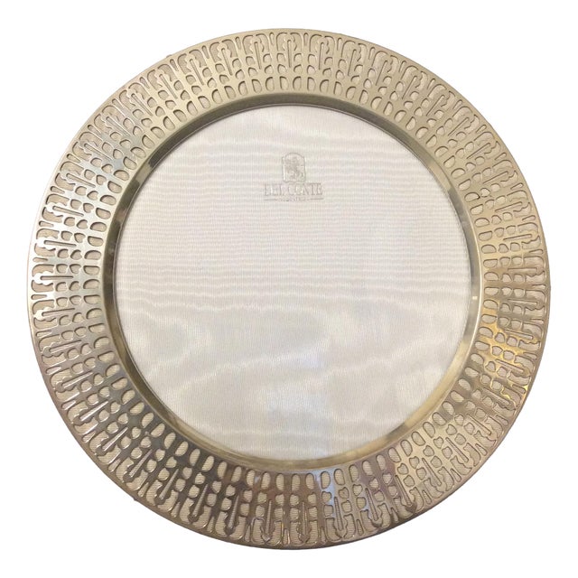 925 Silver Portrait Frame by Del Conte Argenteria, Italy, 1970s For Sale