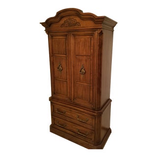 Cortlandt Collection French Provincial Style Armoire For Sale