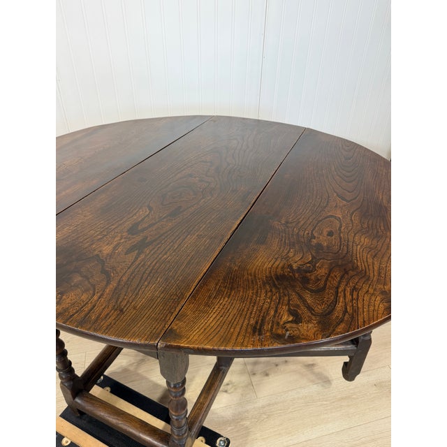 19th Century English Gateleg Table For Sale - Image 12 of 15