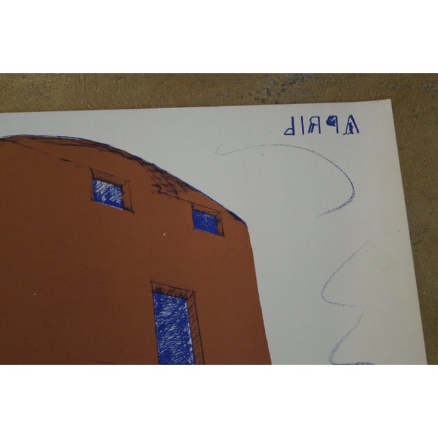 Claes Oldenburg 1967 Claes Oldenburg 'English Plug' Gallery Lithograph Poster For Sale - Image 4 of 8