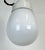 Vintage White Porcelain Pendant Light, 1970s For Sale - Image 4 of 15