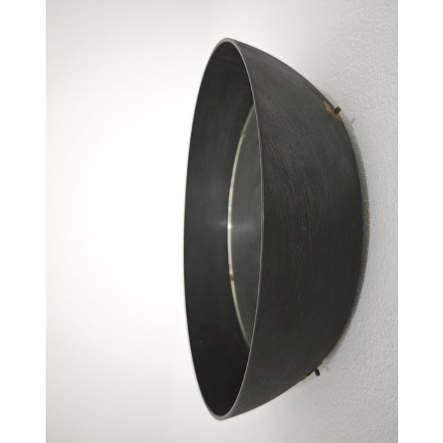 Mid-Century Modern Mid-Century Ebanil Wall Mirror by Gino Colombini for Kartell, Milan, Italy, 1960s For Sale - Image 3 of 15