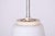 Mid-Century Modern Mid-Century Chandelier in Chrome, Blackened Steel and Glass, Czech, 1960s For Sale - Image 3 of 8