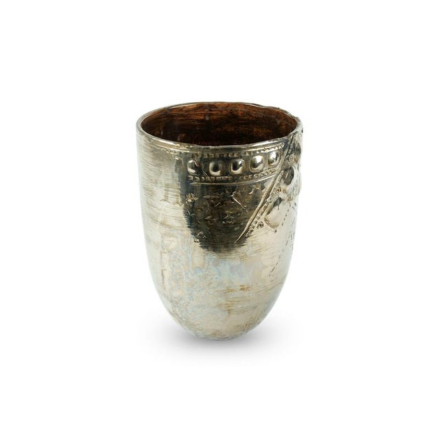 Not Yet Made - Made To Order Platinum Luster Viel Vase by Deblona For Sale - Image 5 of 9