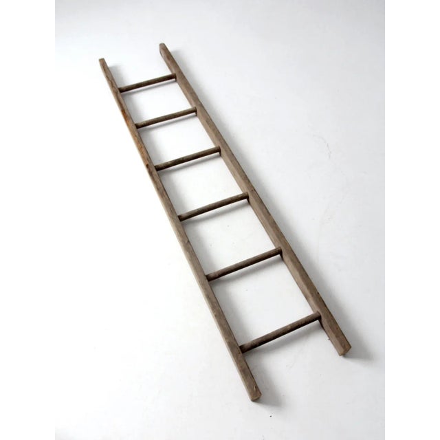 Brown Antique Picking Ladder For Sale - Image 8 of 12