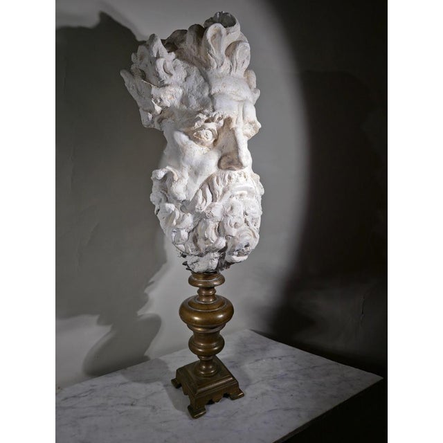 19th Century Grand Sculpture of Zeus, 1880s For Sale - Image 4 of 18