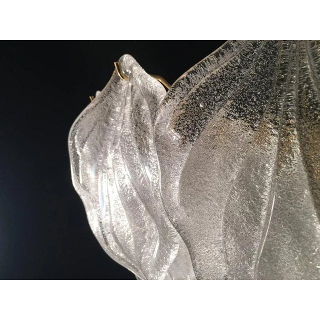 Polar Murano Glass Chandelier, Italy, 1970s, Set of 2 For Sale - Image 3 of 8
